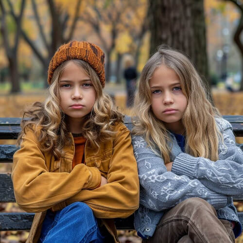 Angry sibling rivalry