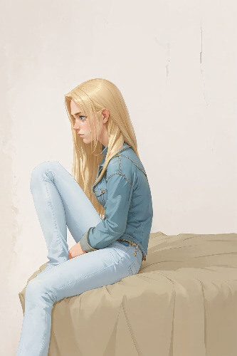 Angry teen Ai generated