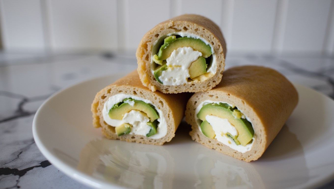 Avacodo and Cream Cheese Roll-Ups Avacodo and Cream Cheese Roll-Ups