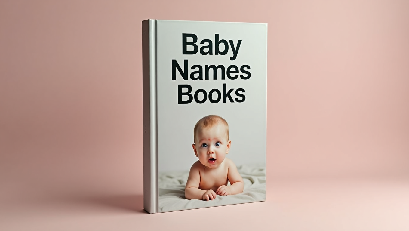 Baby name book cover
