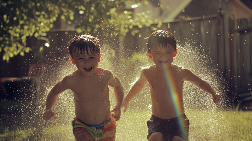 Sprinkler Water Dash