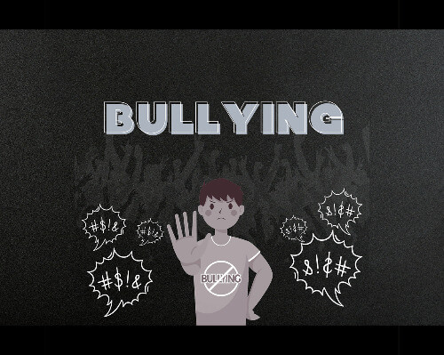boy stop bullying
