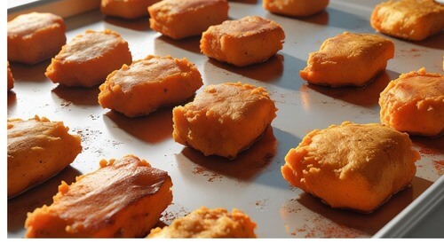 Toddler Meal Ideas - Chicken and Sweet Potato Nuggets