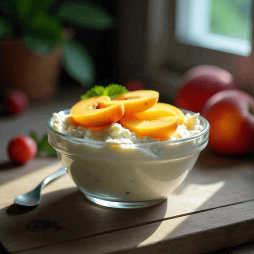 Toddler Meal Ideas - Cottage Cheese Fruit Bowl