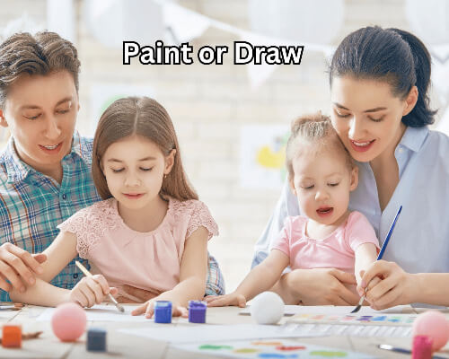 Paint and draw