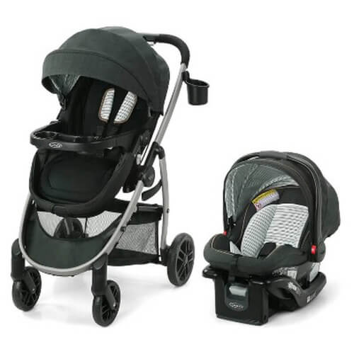 graco pramette car seat and stroller combo