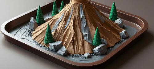 Homemade Volcano