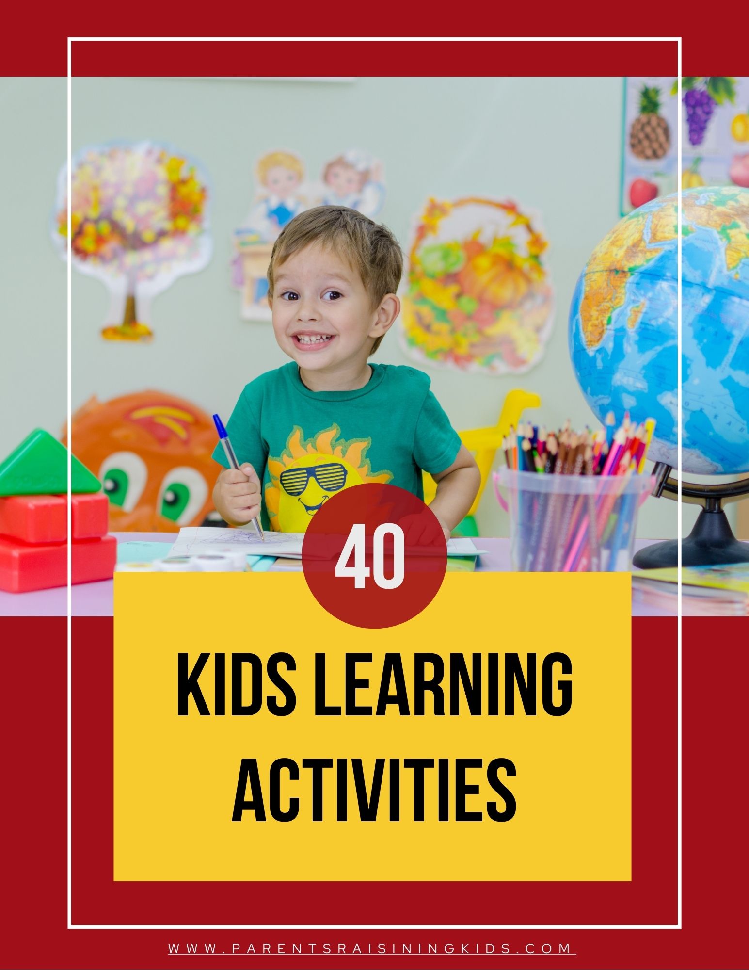 Kids Activity Sheet Cover