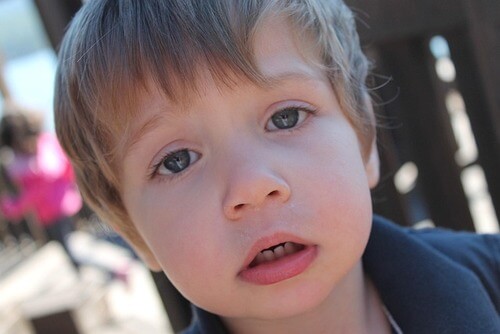 Boy with low self-esteem