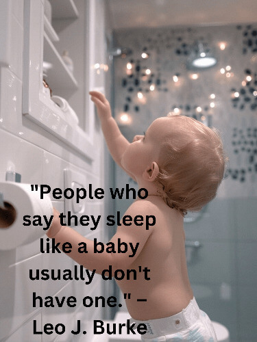 Sleeping baby quote. Sleeping baby quote.