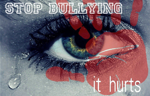 Stop bullying sign.