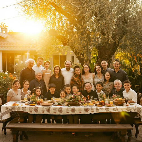 Extended family.