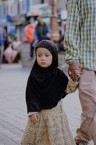 Girl with authoritarian dad.