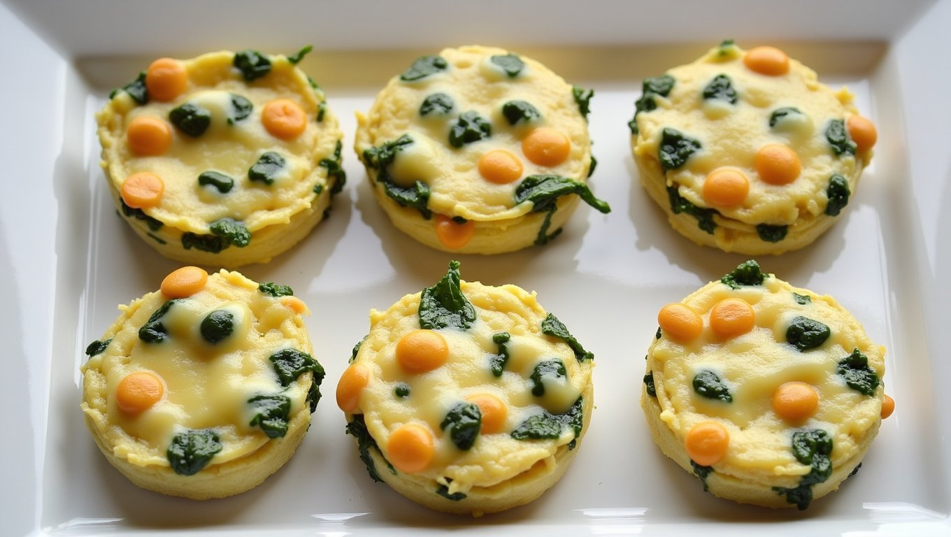 Mini Veggie Omelette Bites