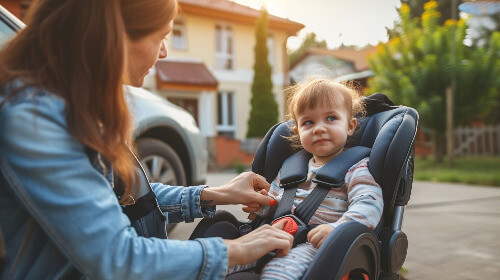 baby in car seat